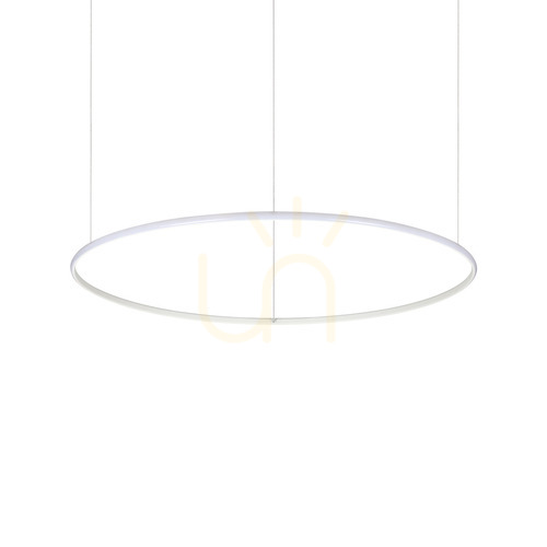 Sprawdź Lampa wisząca Ideal Lux Hula Hoop biała LED 46W 100,5 cm 258751