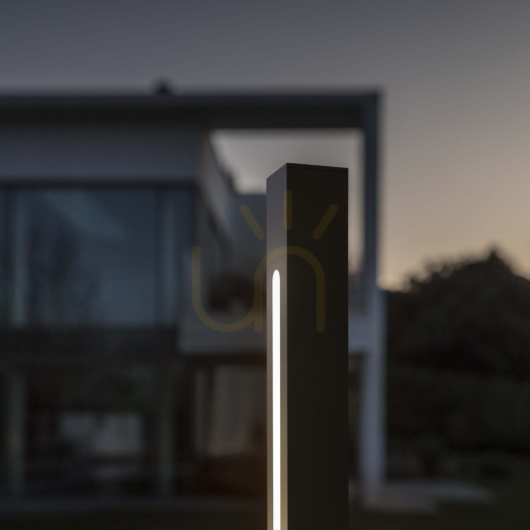Obejrzyj Lampa zewnętrzna stojąca Ideallux JEDI 306803 antracyt 160,5 cm IP65 Lampa zewnętrzna stojąca Ideallux JEDI 306803 antracyt 160,5 cm IP65