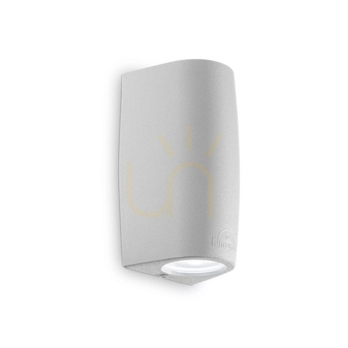 Sprawdź Kinkiet zewnętrzny Ideallux Keope 147796 szary GU10 2x6W IP55