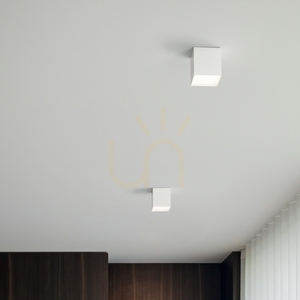 Plafon LED Ideallux KUBIKO 303321 biały 10W 10 cm 1 Plafon LED Ideallux KUBIKO 303321 biały 10W 10 cm small 1