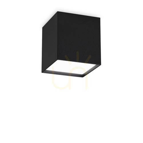 Sprawdź Plafon LED Ideallux Kubiko 303314 czarny 10W 10 cm