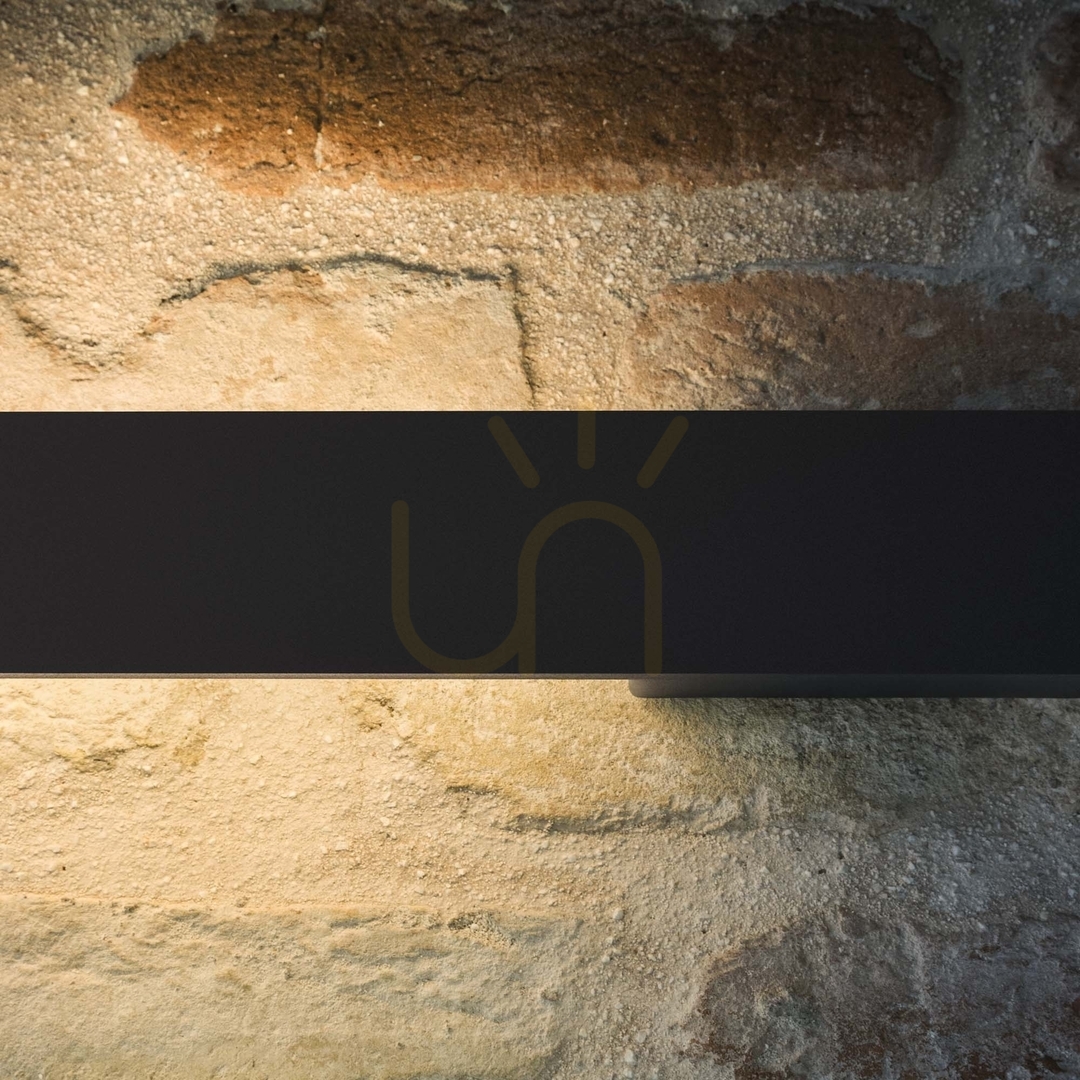 Pokaż Kinkiet zewnętrzny Ideallux LINEA 313498 LED 20W 104 cm czarny IP54 Kinkiet zewnętrzny Ideallux LINEA 313498 LED 20W 104 cm czarny IP54