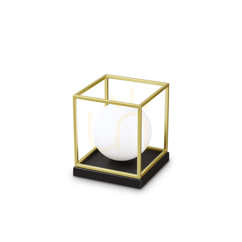 Sprawdź Lampa stołowa Ideallux Lingotto mosiężna E14 1x28W 18,5 cm 251127
