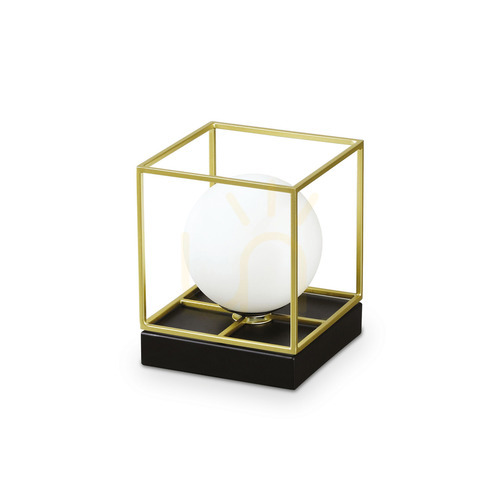 Sprawdź Lampa stołowa Ideallux Lingotto 259222 mosiężna G9 1x4W 12 cm
