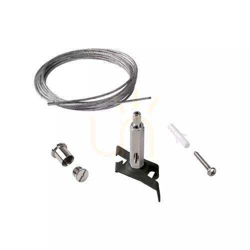 Sprawdź Zawiesie do lampy Ideallux Link 243238 czarne 5 m aluminium