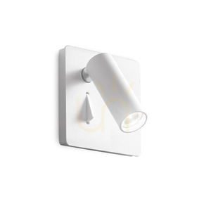 Kinkiet Ideallux Lite 250106 biały LED 3W 8,5 cm metalowy small 0
