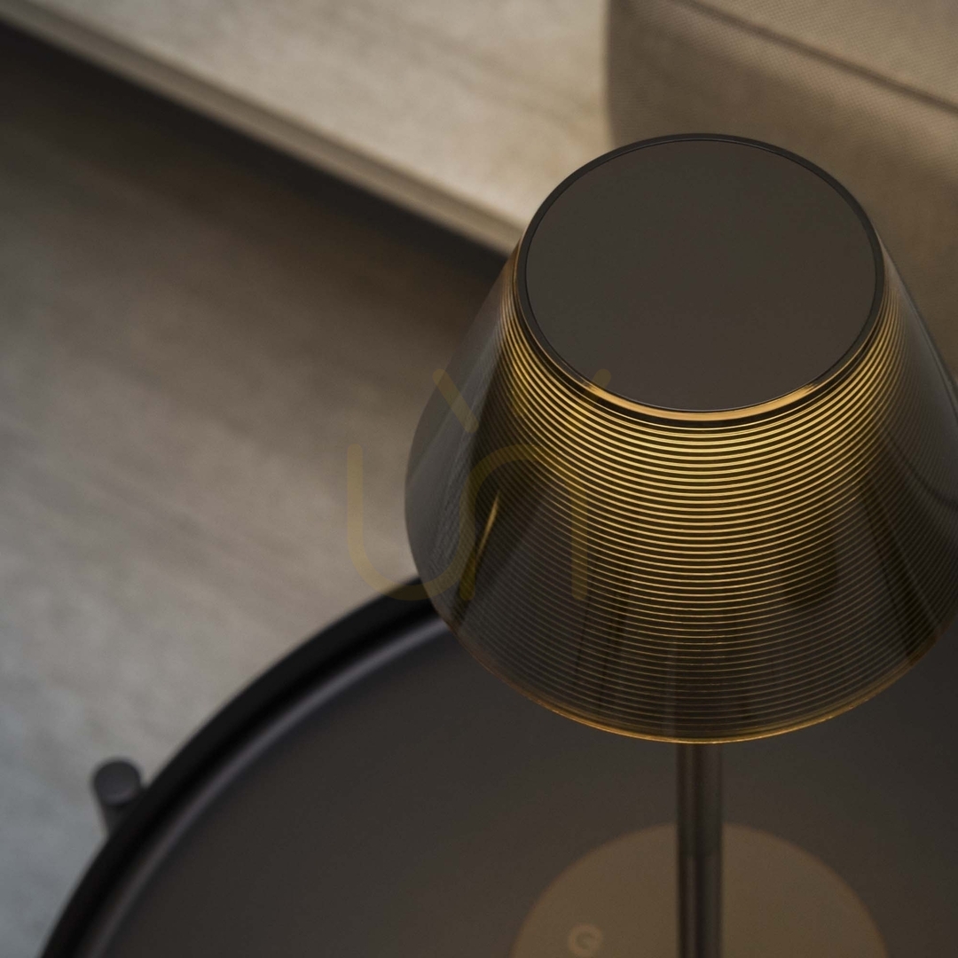 Zobacz Lampa stołowa Ideallux LOLITA 286716 czarna LED 1,8W IP54 ⌀12,5 cm Lampa stołowa Ideallux LOLITA 286716 czarna LED 1,8W IP54 ⌀12,5 cm