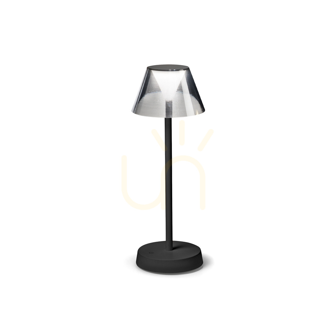 Sprawdź Lampa stołowa Ideallux LOLITA 286716 czarna LED 1,8W IP54 ⌀12,5 cm Lampa stołowa Ideallux LOLITA 286716 czarna LED 1,8W IP54 ⌀12,5 cm