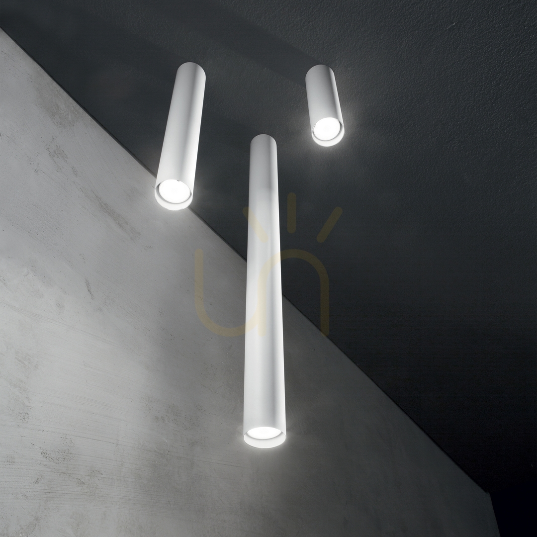 Zobacz Plafon Ideallux Look 233062 czarny GU10 1x28W 6x20 cm Plafon Ideallux Look 233062 czarny GU10 1x28W 6x20 cm