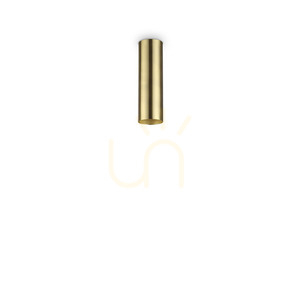 Plafon Ideallux Look 285214 mosiężny GU10 1x28W 6 cm small 2