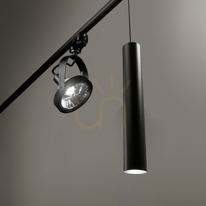 Lampa do szynoprzewodów Ideallux LOOK 231631 czarna GU10 1x28W ⌀6 cm small 2