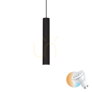 Lampa do szynoprzewodów Ideallux LOOK 231631 czarna GU10 1x28W ⌀6 cm small 0