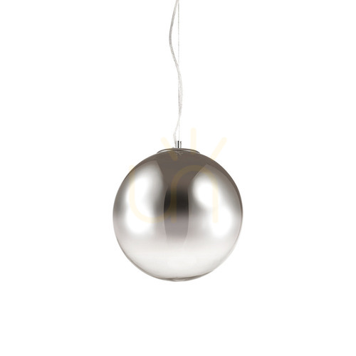 Sprawdź Lampa wisząca Ideallux MAPA CLEAR 161334 chromowana E27 1x42W 40 cm