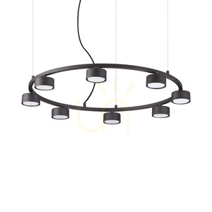 Lampa wisząca Ideallux MINOR 235547 czarna 8xGX53 76,5 cm 0 Lampa wisząca Ideallux MINOR 235547 czarna 8xGX53 76,5 cm small 0