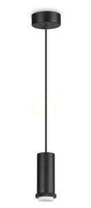 Lampa wisząca Ideallux MIX-UP 288390 czarna E27 1x60W 4,5 cm small 0