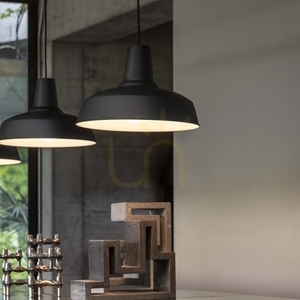 Lampa wisząca Ideallux MOBY 093659 czarna metalowa E27 35 cm 3 Lampa wisząca Ideallux MOBY 093659 czarna metalowa E27 35 cm small 3