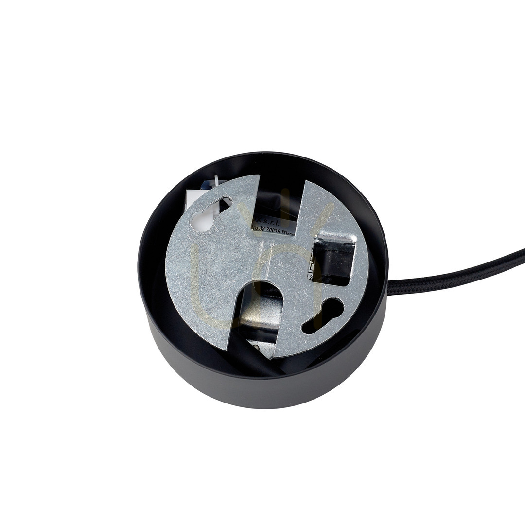 Obejrzyj Lampa wisząca Ideallux MOBY 093659 czarna metalowa E27 35 cm Lampa wisząca Ideallux MOBY 093659 czarna metalowa E27 35 cm