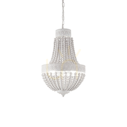 Sprawdź Lampa wisząca Ideallux Monet 162737 biała 5xE14 40 cm