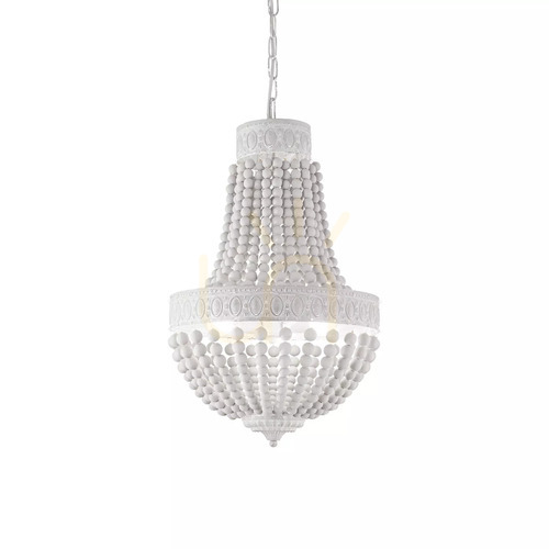 Sprawdź Lampa wisząca Ideallux MONET 162751 biała 6xE14 50 cm