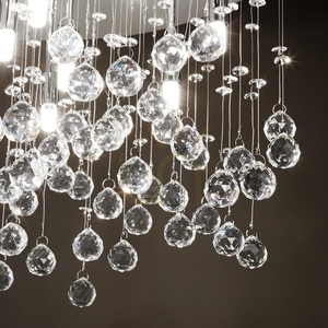 Plafon Ideallux Moonlight 077802 chrom 12xG9 60 cm small 3