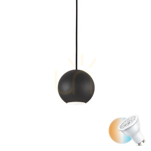 Lampa wisząca Ideallux MR JACK czarna GU10 1x28W 11 cm 231259 0 Lampa wisząca Ideallux MR JACK czarna GU10 1x28W 11 cm 231259 small 0