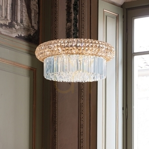 Lampa wisząca Ideallux Nabucco 237794 złota 12xE14 60 cm small 3