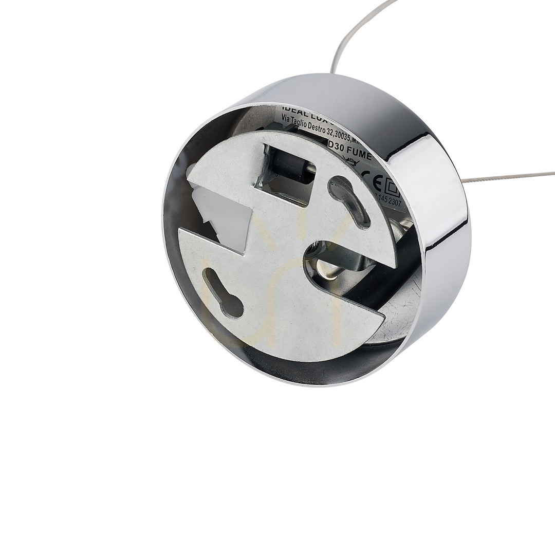 Obejrzyj Lampa wisząca Ideallux NEMO 149592 chrom E27 1x42W 30 cm Lampa wisząca Ideallux NEMO 149592 chrom E27 1x42W 30 cm