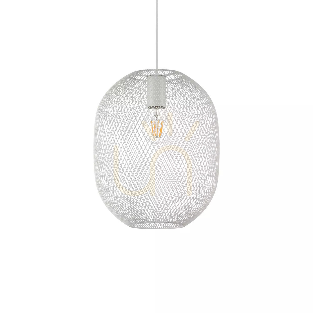 Obejrzyj Lampa wisząca Ideallux NET 328119 złota E27 1x42W 24,5 cm Lampa wisząca Ideallux NET 328119 złota E27 1x42W 24,5 cm