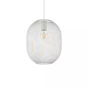 Lampa wisząca Ideallux NET 317267 czarna E27 1x42W 24,5 cm small 2