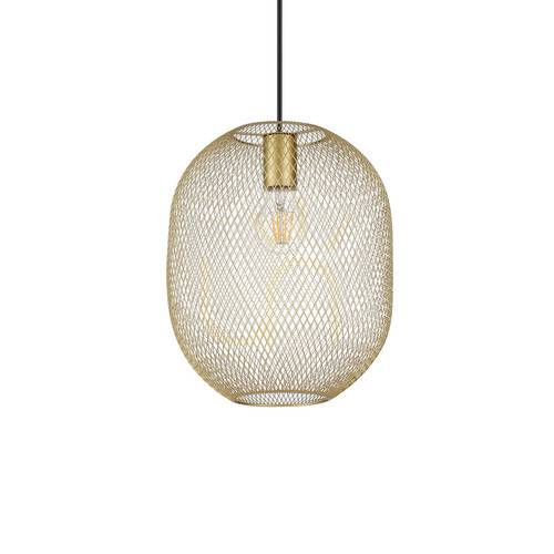Sprawdź Lampa wisząca Ideallux NET 317267 czarna E27 1x42W 24,5 cm
