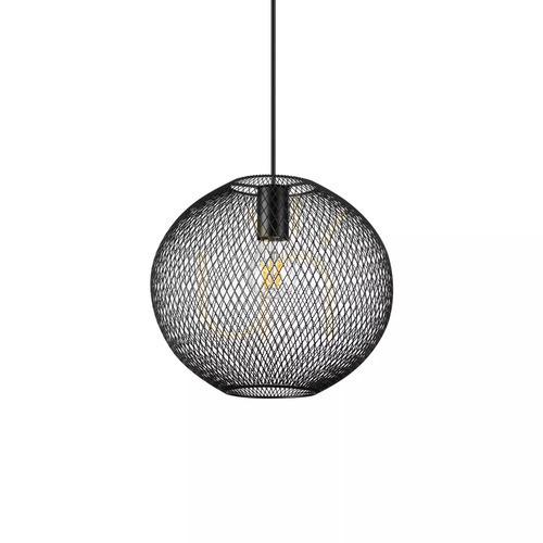 Sprawdź Lampa wisząca Ideallux NET 313788 czarna E27 1x42W 29,5 cm