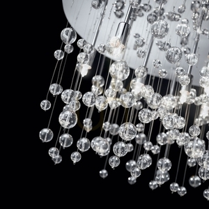 Plafon Ideallux NEVE 022239 chrom 12xG9 63 cm small 2