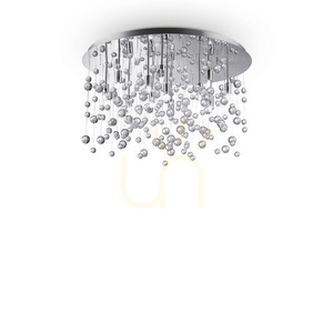 Plafon Ideallux NEVE 022239 chrom 12xG9 63 cm small 0