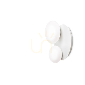 Plafon Ideallux NINFEA 306957 biały GX53 2x15W 36 cm small 0