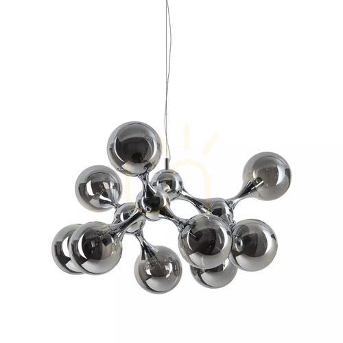Sprawdź Lampa wisząca Ideallux NODI 241036 mosiężna 9xE14 80 cm