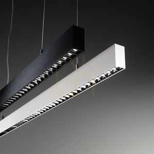 Belka oświetleniowa wisząca Ideallux OFFICE 271200 czarna LED 30W 4000K 112,8 cm small 2