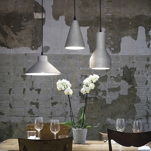 Lampa wisząca Ideallux OIL 110417 beton szara E27 15 cm 1 Lampa wisząca Ideallux OIL 110417 beton szara E27 15 cm small 1