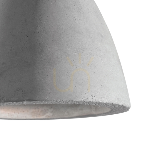 Sprawdź Lampa wisząca Ideallux OIL 129082 betonowa szara E27 20,5 cm