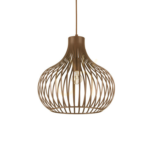 Sprawdź Lampa wisząca Ideallux ONION 205298 brązowa E27 1x60W 38 cm