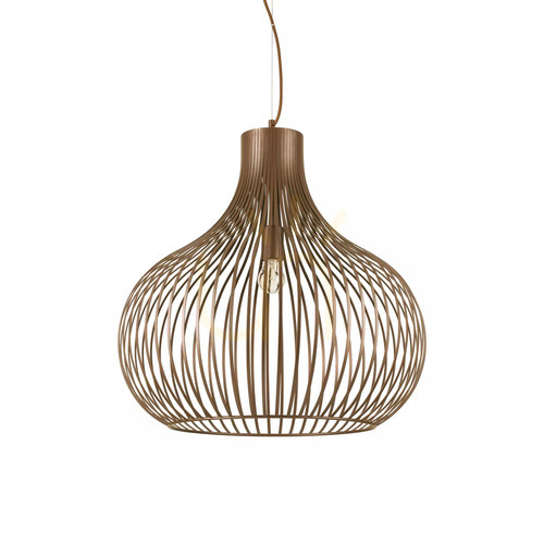 Sprawdź Lampa wisząca Ideallux Onion 205311 brązowa E27 1x60W 59,5 cm