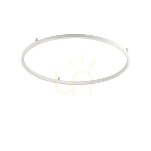 Sprawdź Plafon LED Ideallux Oracle Slim biały 90 cm 53W 3000K 266015
