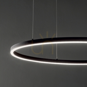 Lampa wisząca Ideallux Oracle Slim czarna LED 37W 3000K 70 cm 229515 small 1