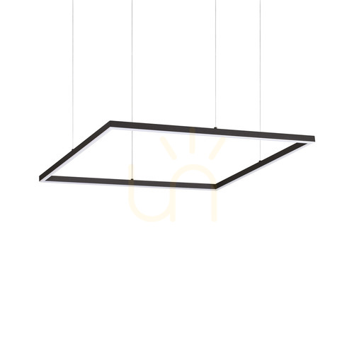 Sprawdź Lampa wisząca Ideallux Oracle Slim 259185 czarna LED 44W 3000K 70 cm