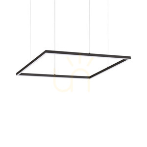 Lampa wisząca Ideallux Oracle Slim 259185 czarna LED 44W 3000K 70 cm 0 Lampa wisząca Ideallux Oracle Slim 259185 czarna LED 44W 3000K 70 cm small 0