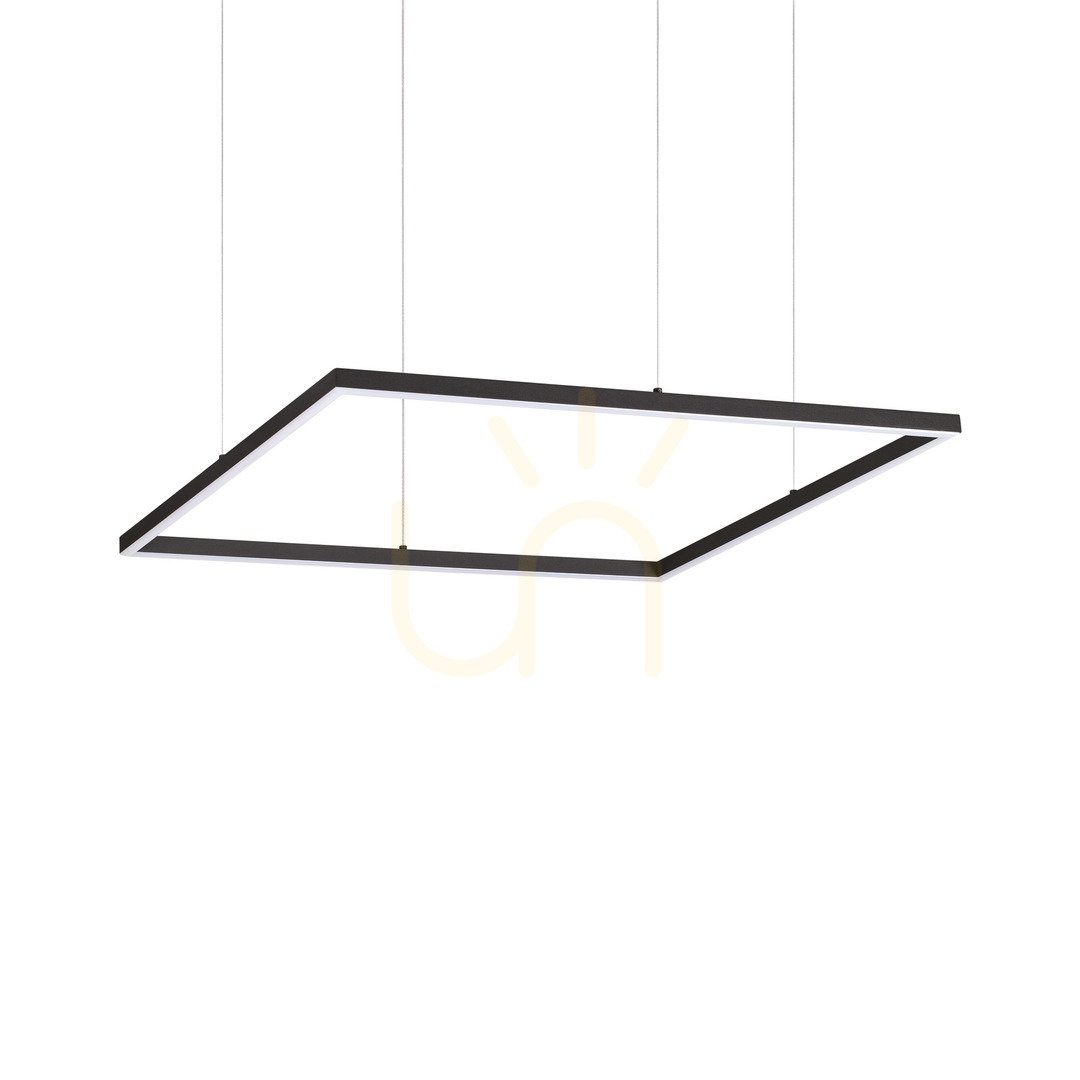 Sprawdź Lampa wisząca Ideallux Oracle Slim 259185 czarna LED 44W 3000K 70 cm Lampa wisząca Ideallux Oracle Slim 259185 czarna LED 44W 3000K 70 cm