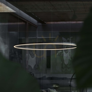 Lampa wisząca Ideallux Oracle Slim 304427 czarna LED 42W 90 cm 3000K 4 Lampa wisząca Ideallux Oracle Slim 304427 czarna LED 42W 90 cm 3000K small 4