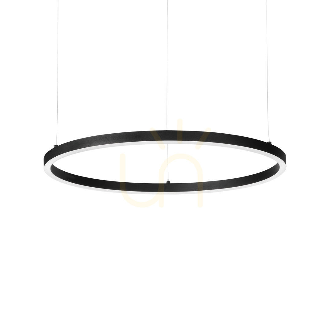 Sprawdź Lampa wisząca Ideallux Oracle Slim 304427 czarna LED 42W 90 cm 3000K Lampa wisząca Ideallux Oracle Slim 304427 czarna LED 42W 90 cm 3000K