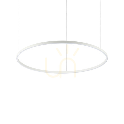 Sprawdź Lampa wisząca Ideallux Oracle Slim 229478 biała LED 53W 90 cm 3000K