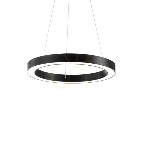 Sprawdź Lampa wisząca Ideallux Oracle 222097 LED 28W czarna 50 cm