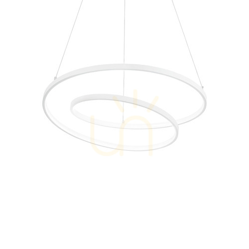 Sprawdź Lampa wisząca Ideallux OZ 253671 biała LED 47W 3000K 60 cm